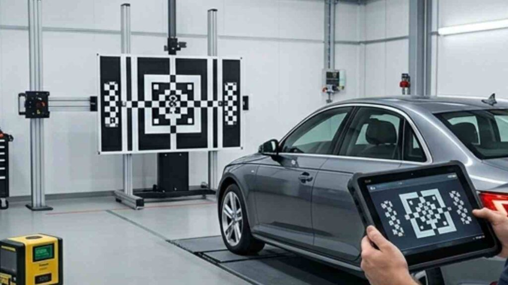 Les coulisses de l'atelier _ Le protocole de recalibrage de votre pare brise auto chez Pare-Brise Éco