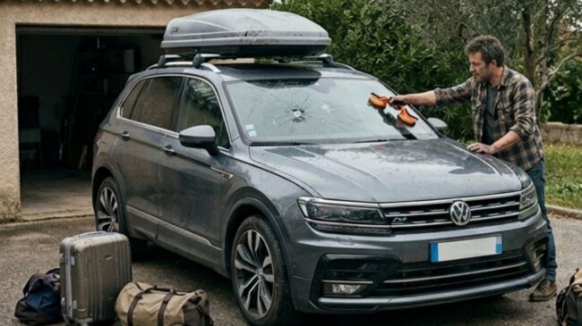 Trajet de vacances _ Quand faire une réparation de pare-brise avant de partir